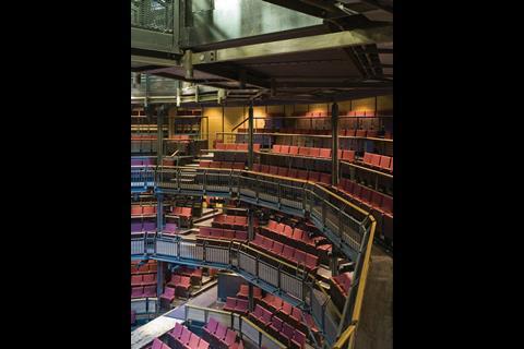 The capacity of the Royal Shakespeare auditorim has been reduced from 1,400 to 1,040